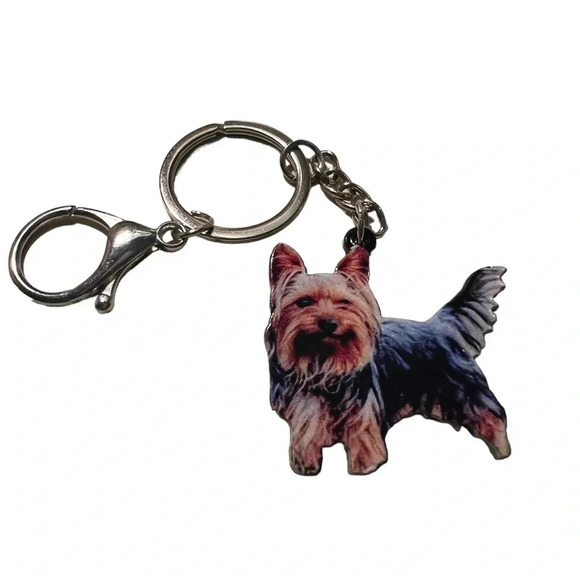 Yorkie Lover’s Keychain‎ ❤️ - Picture 3 of 3